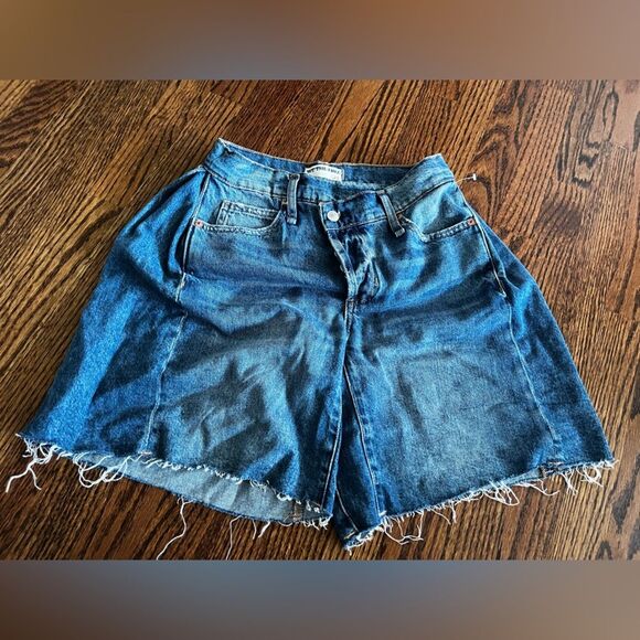 Free People We The Free Boomerang Long Shorts size 25 - Picture 4 of 6